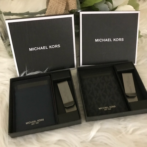Michael Kors men Card holder with gift box - Picture 3 of 8